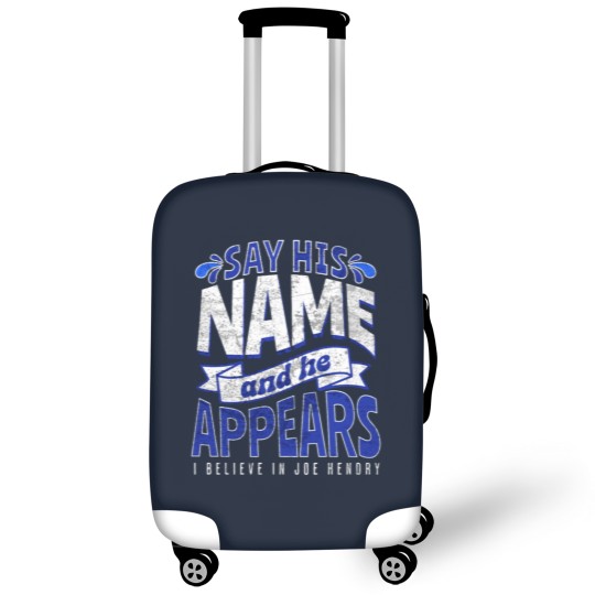 Discover Joe Hendry Say His Name Luggage Covers - Funny Wrestling Graphic Inspired by Joe Hendry for Fans