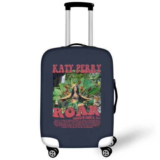 Discover Katy Perry Music Luggage Covers K1, Roar Music Pop
