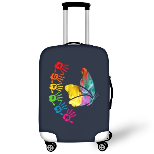 Discover Autism Awareness Day - Autism Butterfly Luggage Covers