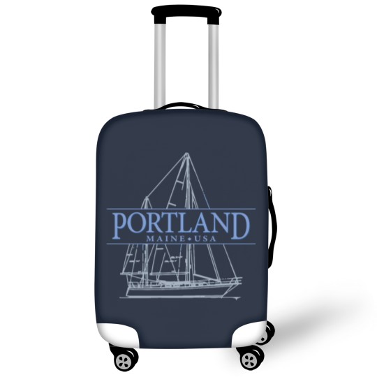 Discover Portland Maine Sailing Luggage Covers