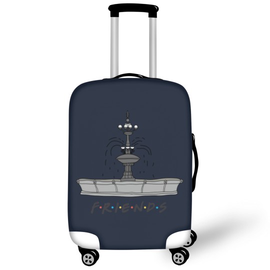 Discover Friends Fountain - Friends - Luggage Covers