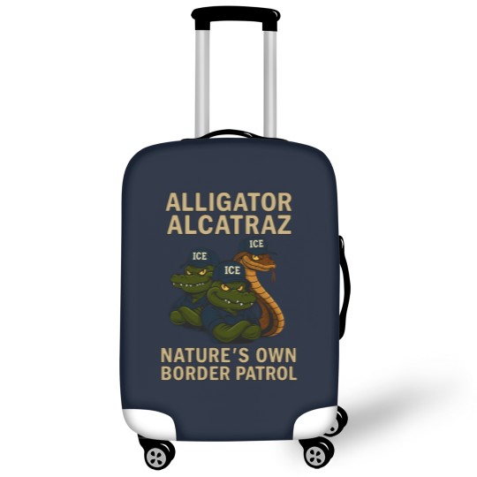 Discover Alligator-Alcatraz - Alligator Alcatraz Fl Retro - Luggage Covers