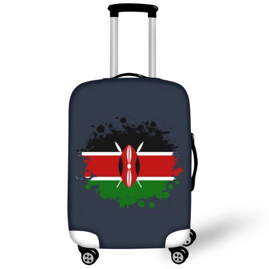 Discover Kenya Blot / Kenya Gift Africa Mombasa Luggage Covers
