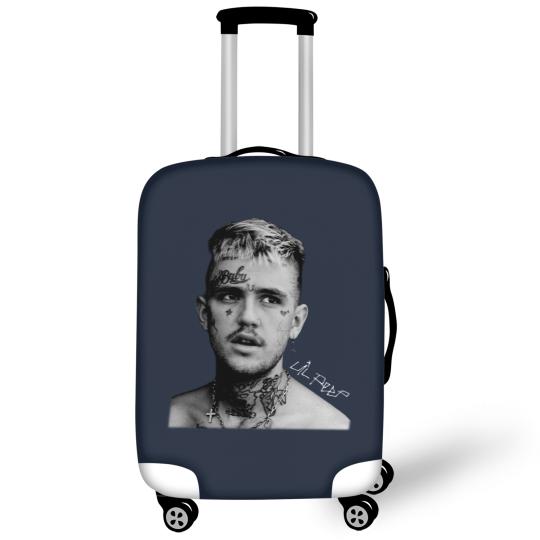 Discover Lil Peep Luggage Covers, Hip Hop Luggage Covers, Rappers Luggage Covers, Cry Baby Luggage Covers, Lil Peep Merch