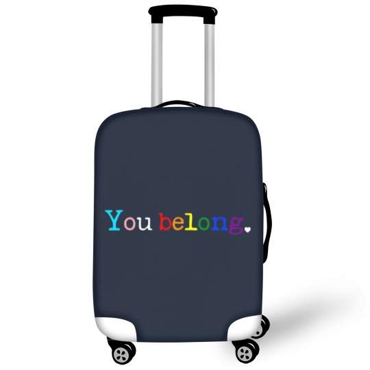 Discover Gay Pride LGBT Support And Respect You Belong Transgender Luggage Covers
