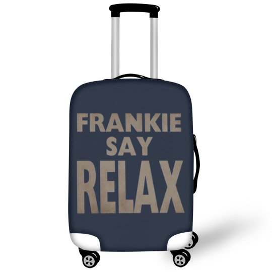 Discover Frankie Say Relax Luggage Covers / TV Show Apparel / Fan Luggage Covers / Funny Sitcom