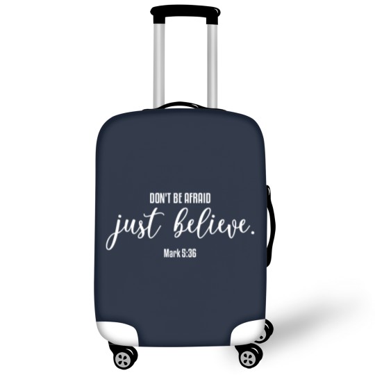 Discover Don t Be Afraid Just Believe, christian, faith Luggage Covers