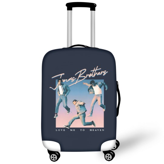Discover Jonas Brothers Love Me To Heaven Single Cover Retro Luggage Covers