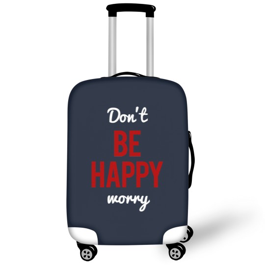 Discover Don't Worry Be Happy or Don't Be Happy Worry Luggage Covers