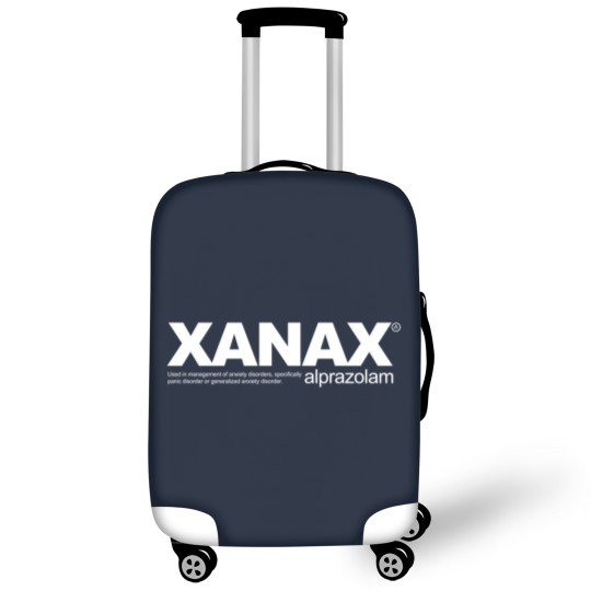 Discover Xanax Luggage Covers