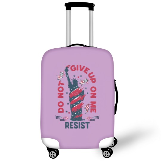 Discover 4th of July Luggage Covers, Anti Trump Luggage Covers, Democracy Matters Luggage Covers