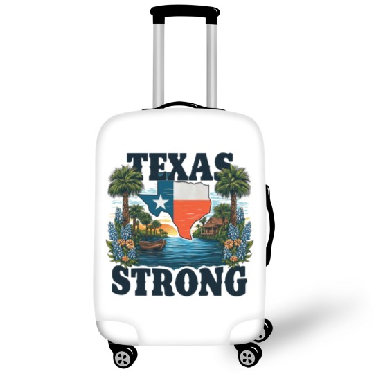 Discover Texas Strong Hill Country 2025 Flood Luggage Covers, Kerr County Pride Luggage Covers