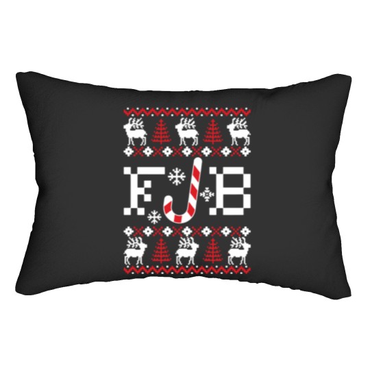 Discover Let's Go Brandon Christmas Lumbar Pillows