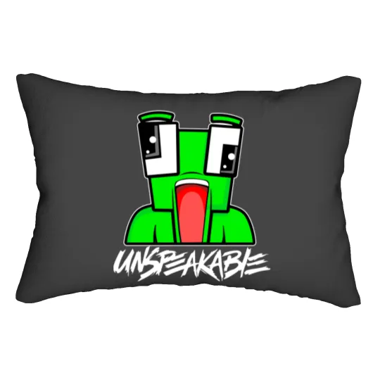 Discover Unspeakable Kids Lumbar Pillows Boys Girls Unisex Youtube Gamer