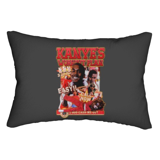 Discover Kanye Workout Plan Vintage Lumbar Pillows