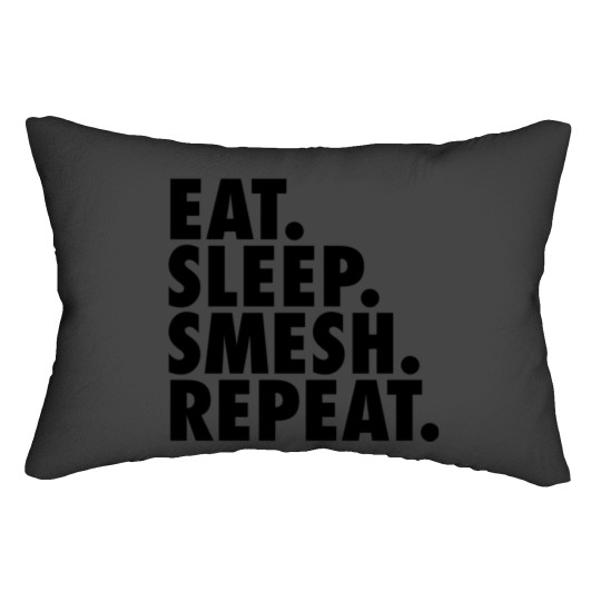 Discover Eat Sleep Smesh Repeat 2 Lumbar Pillows
