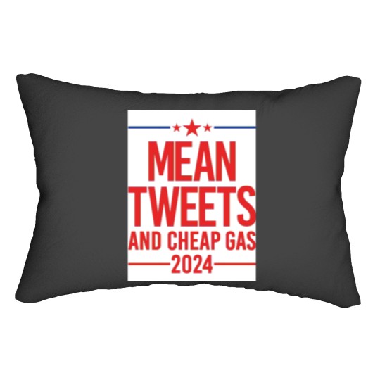 Discover Mean Tweets 2024 Lumbar Pillows