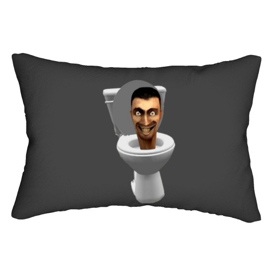 Discover Skibidi Toilet - Comfortable Lumbar Pillows with Skibidi Design