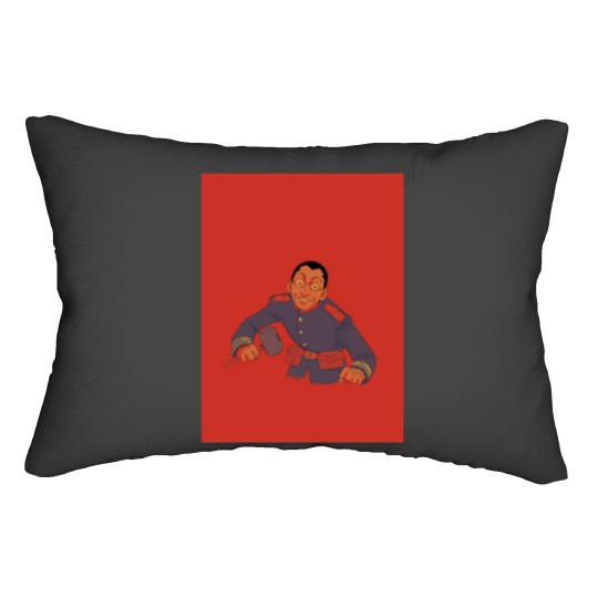 Discover You better watch out Graphic Lumbar Pillows