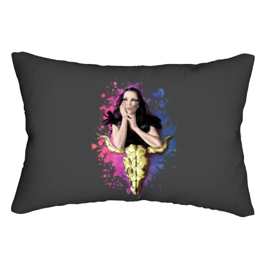 Discover Tarja at Wacken Lumbar Pillows