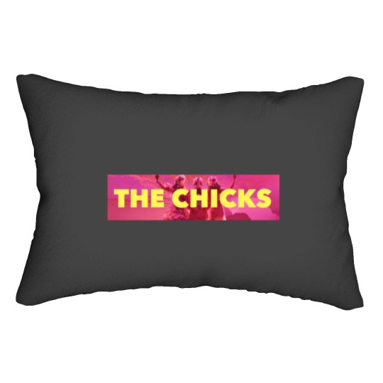 Discover The Chicks Logo Lumbar Pillows