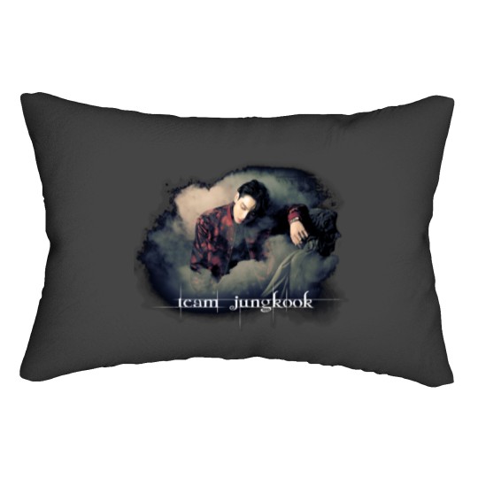 Discover team jungkook Lumbar Pillows