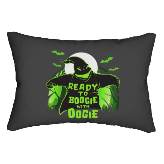 Discover Nightmare Before Christmas Boogie with Oogie Halloween Lumbar Pillows