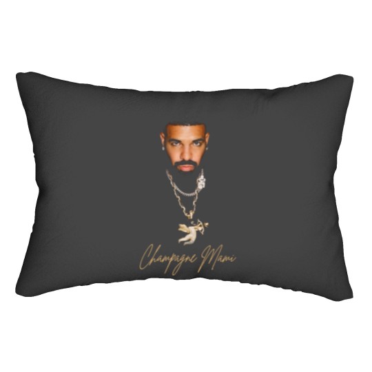 Discover Vintage Champagne Mami Crewneck Lumbar Pillows, Drake Lumbar Pillows