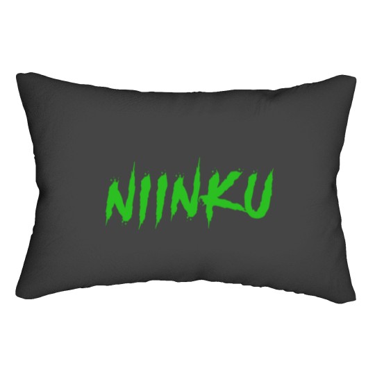 Discover Käärijä style niinku green Lumbar Pillows