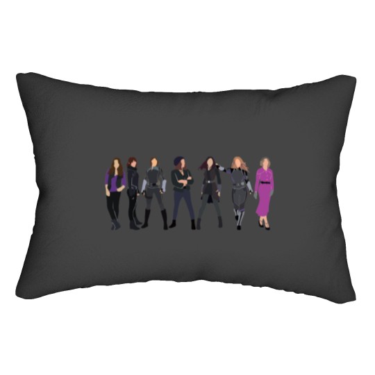 Discover 7 Daisies Sticker Lumbar Pillows
