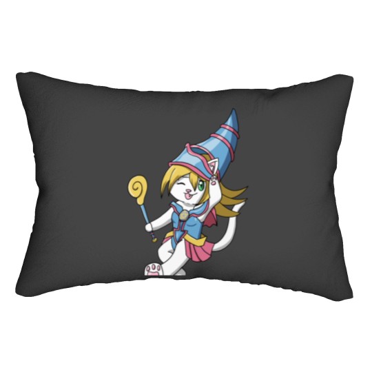 Discover cosplay cat Dark magician girl Lumbar Pillows