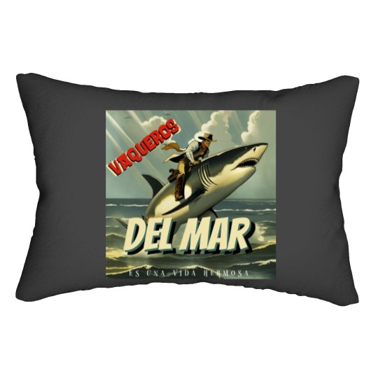 Discover Vaqueros Del Mar (Lucky Draw) Lumbar Pillows