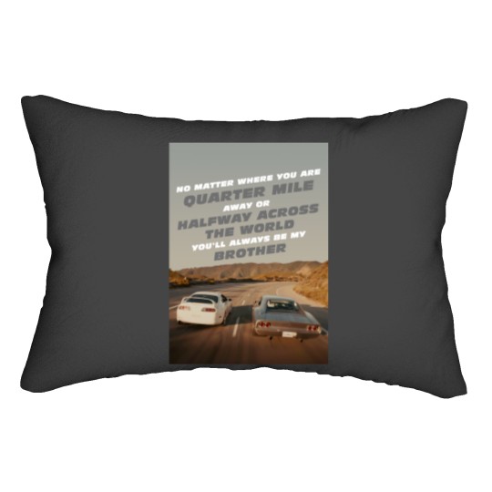 Discover You_ll Always be my Brother! ( without lines ) Lumbar Pillows