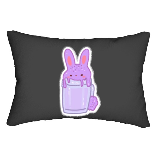 Discover Cappucino Pets Taro Bunny Lumbar Pillows