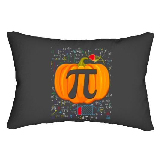 Discover Pi Day Pumpkin Pie Shirt Funny Math Halloween Thanksgiving Lumbar Pillows