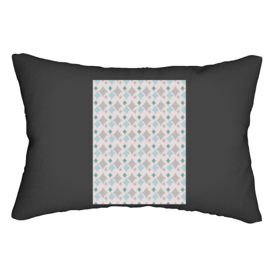 Discover Colorful Diamond Shapes Modern Maximalist Pattern Taupe Graphic Lumbar Pillows