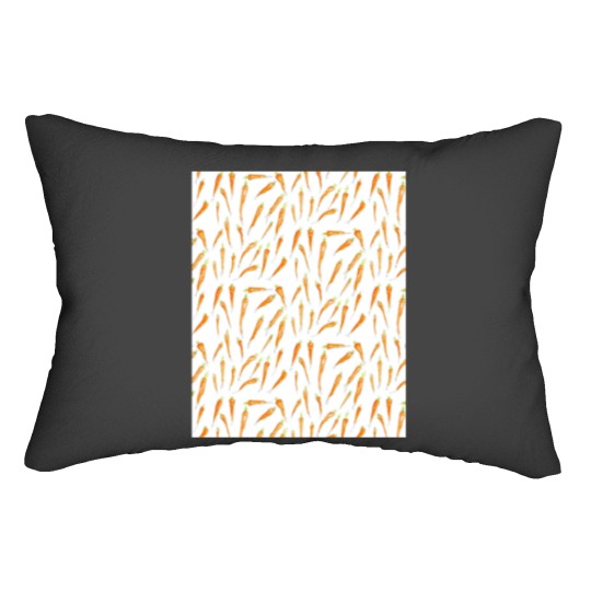 Discover 24 carrot magic in the air Graphic Lumbar Pillows