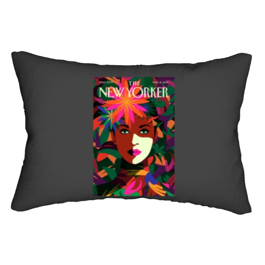 Discover Woman Dancer Art Poster Lumbar Pillows