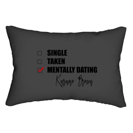 Discover Mentally Dating Karamo Brown Classic Lumbar Pillows