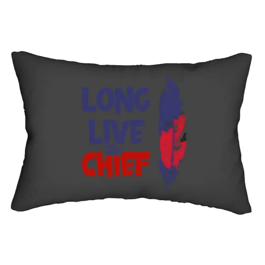 Discover Long Live The Chief clevelandindians Baseball Wahoo Lumbar Pillows