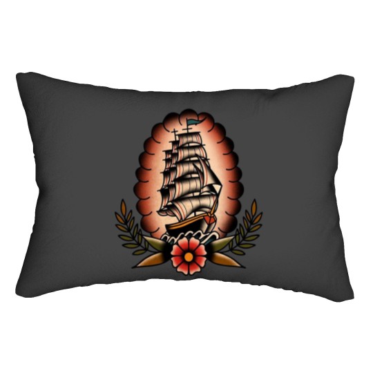 Discover Traditional Clipper Ship Lumbar Pillows