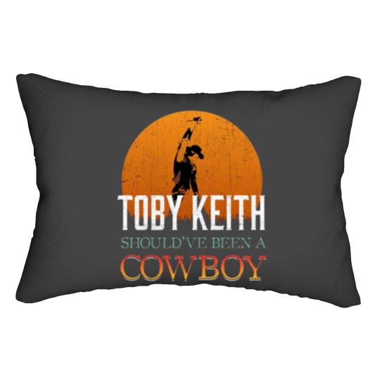Discover Toby Keith Shouldve Been a Cowboy Lumbar Pillows