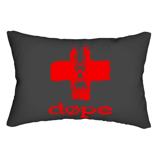 Discover Dope band Lumbar Pillows