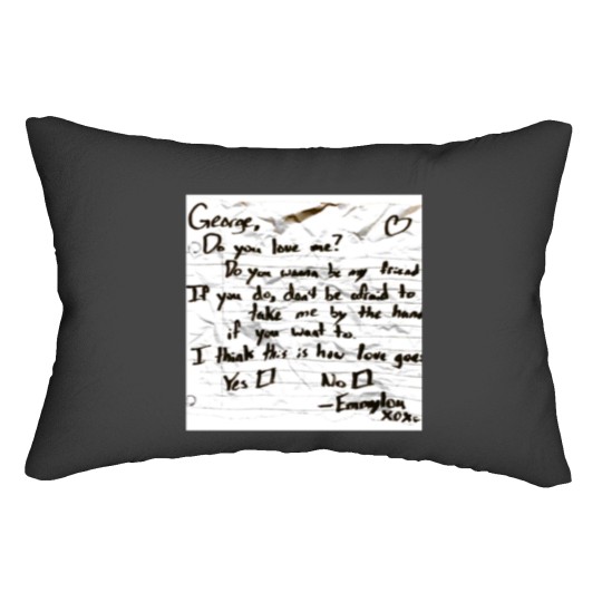 Discover Check Yes or No Lumbar Pillows