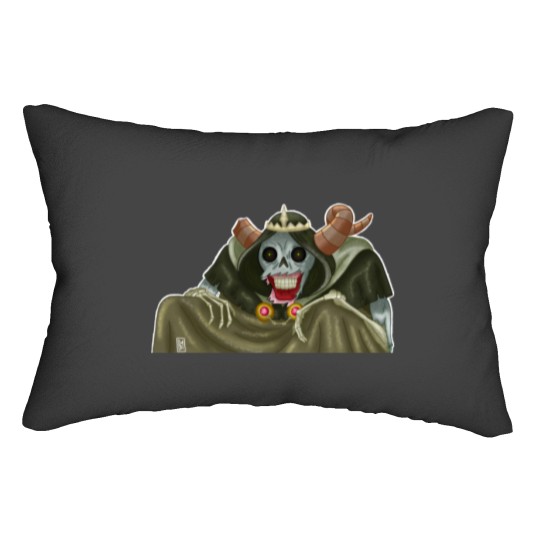 Discover THE LICH Sticker Lumbar Pillows