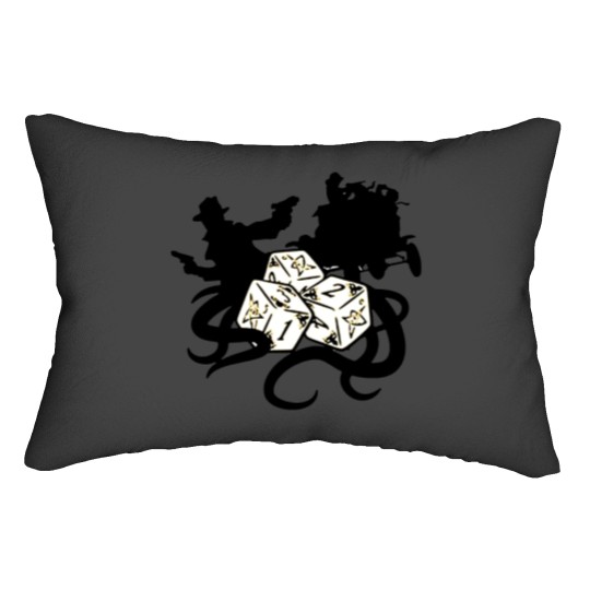 Discover Arkham Horror Dice Lumbar Pillows