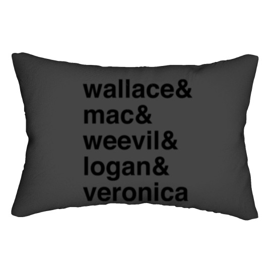 Discover Veronica Mars - Squad Sticker Lumbar Pillows