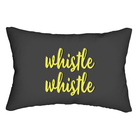 Discover whistle whistle Lumbar Pillows
