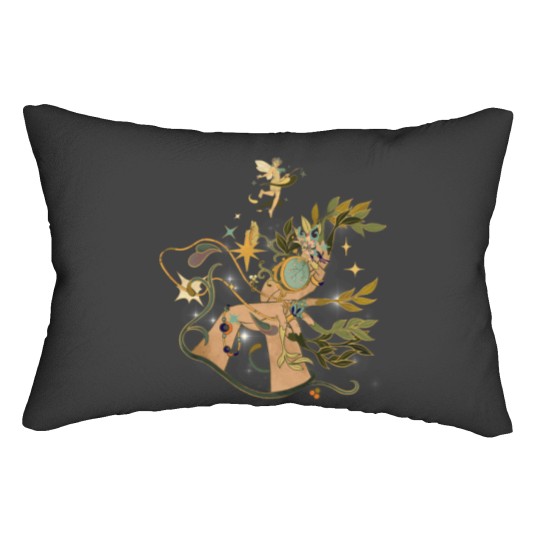 Discover Precious Magic Watch Lumbar Pillows