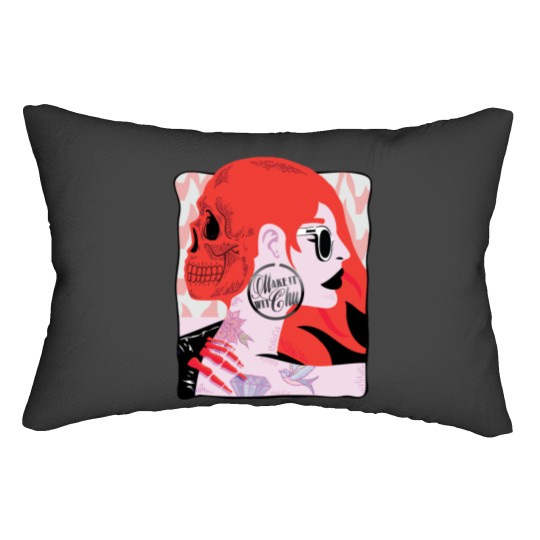 Discover S-top-Wasting Time And Start Queens Of The Stone Age Lumbar Pillows
